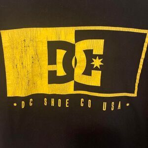 Dc-Shoes Men's Black T-shirt